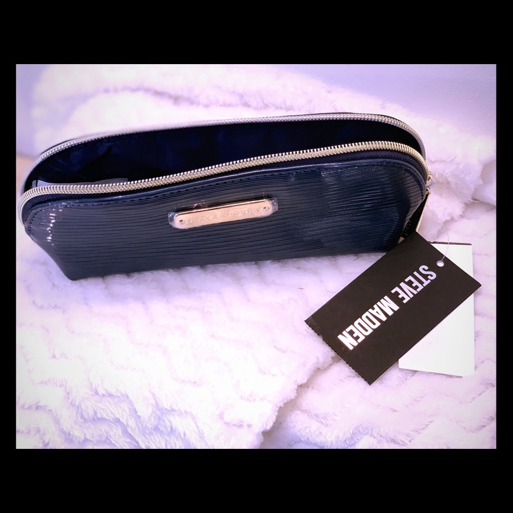 Steve Madden pencil case/ travel make up case